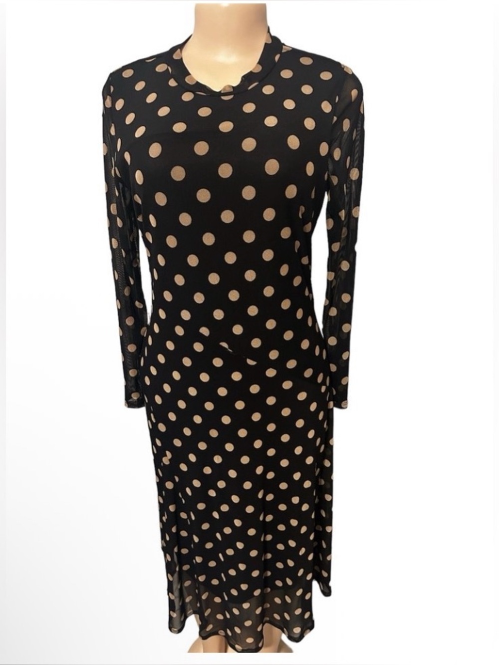 Enfocus Studio Polka Dot Dress size 6 - Picture 2 of 5